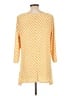 JM Collection Yellow 3/4 Sleeve Top Size L - photo 2