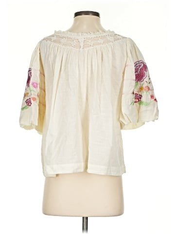 Free People 3/4 Sleeve Blouse (view 2)