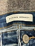 Flying Monkey Hearts Blue Jeans Size 25 waist - photo 7