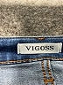 Vigoss Blue Denim Shorts Size 28 waist - photo 3