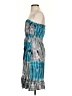 Shoreline Tie-dye Teal Cocktail Dress Size Sm - Med - photo 5