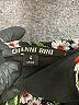 Gianni Bini Floral Black Cocktail Dress Size 4 - photo 7