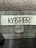 Kasper Chevron-herringbone Gray Formal Skirt Size 10 - photo 4