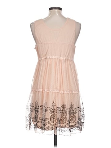 Ultra Pink Casual Dress (view 2)