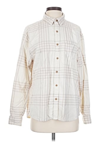Abercrombie & Fitch Long Sleeve Button-Down Shirt (view 1)