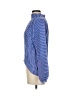 Free People Chevron-herringbone Blue Pullover Sweater Size M - photo 5