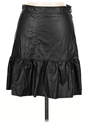 H&M Faux Leather Skirt (view 1)