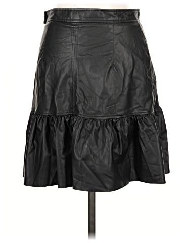 H&M Faux Leather Skirt (view 2)