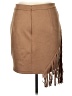 IDEALSANXUN Solid Tan Casual Skirt Size XL - photo 2