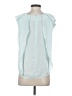 metaphor 100% Polyester Teal Sleeveless Blouse Size S - photo 2