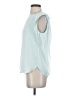 metaphor 100% Polyester Teal Sleeveless Blouse Size S - photo 5