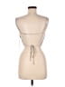 Crescent 100% Polyester Tan Sleeveless Top Size S - photo 2