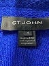 St. John Blue Wool Blazer Size 4 - photo 6