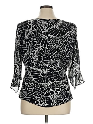 Ursula of Switzerland 3/4 Sleeve Blouse (view 2)