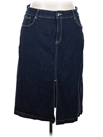 Lane Bryant Denim Skirt (view 1)