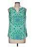 verse Green Sleeveless Blouse Size M - photo 1