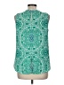 verse Green Sleeveless Blouse Size M - photo 2