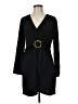 Topshop 100% Polyester Black Cocktail Dress Size 8 - photo 1