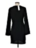 Topshop 100% Polyester Black Cocktail Dress Size 8 - photo 2