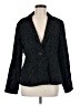 Eileen Fisher Animal Print Black Blazer Size M - photo 1