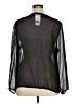 Chico's 100% Silk Black Long Sleeve Silk Top Size XL (3) - photo 2