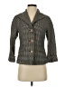 Brooks Brothers 100% Wool Houndstooth Gray Wool Blazer Size 0 - photo 1