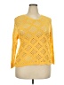 Unbranded 100% Viscose Yellow Pullover Sweater Size XXL - photo 1