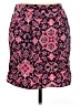 Francesca's 100% Polyester Paisley Pink Casual Skirt Size M - photo 1