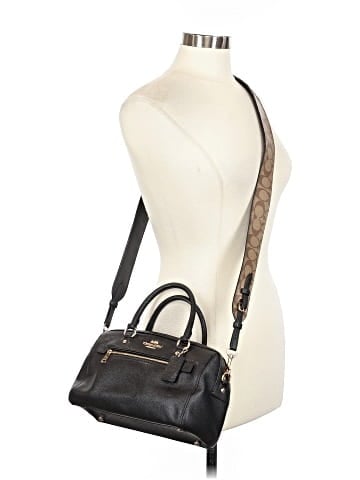 Coach Factory Leather Satchel (view 2)