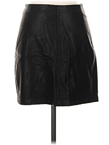 Free People Faux Leather Skirt (view 1)