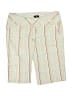 Stoosh Plaid Ivory Cargo Shorts Size 2 - photo 1