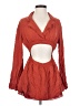 Tova Orange Cocktail Dress Size P (petite) - photo 1