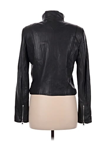 Calvin Klein Leather Jacket (view 2)