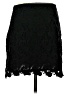 Express 100% Polyester Black Formal Skirt Size 4 - photo 2