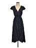 Shein Polka Dots Blue Casual Dress Size 2 - photo 1