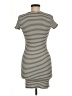 Soprano Stripes Gray Casual Dress Size M - photo 2