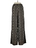 Maurices 100% Rayon Paisley Black Casual Pants Size XS - photo 2