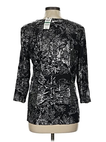 JM Collection 3/4 Sleeve Blouse (view 2)