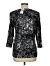 JM Collection Black 3/4 Sleeve Blouse Size L - photo 2