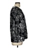 JM Collection Black 3/4 Sleeve Blouse Size L - photo 4