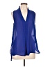 Truth NYC 100% Polyester Blue Sleeveless Blouse Size L - photo 1