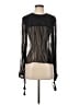 Free People Black Long Sleeve Blouse Size XS - photo 1