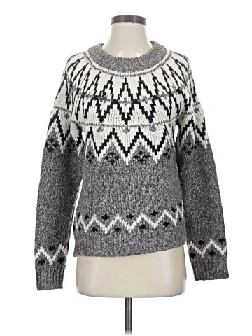 Line & Dot Pullover Sweater (view 1)