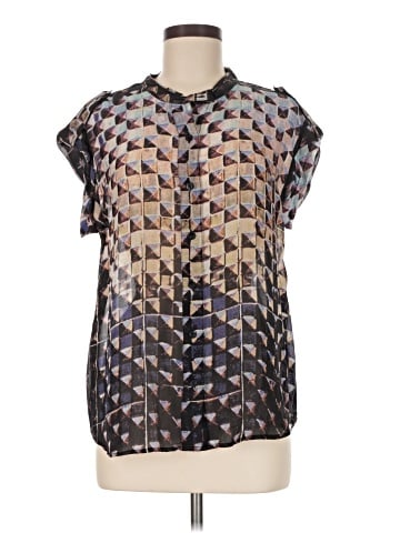 J.Crew Short Sleeve Silk Top (view 1)