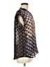 J.Crew 100% Silk Black Short Sleeve Silk Top Size M (estimated) - photo 4