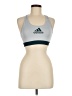 Adidas Silver Sports Bra Size M - photo 1