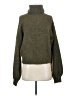 RVCA Solid Green Turtleneck Sweater Size S - photo 1