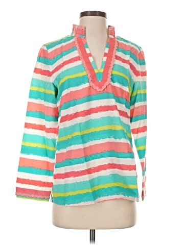 Vineyard Vines 3/4 Sleeve Blouse (view 1)