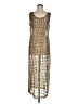 Dotti Metallic Silver Cocktail Dress Size M (estimated) - photo 1