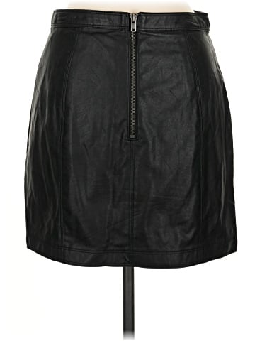 Abercrombie & Fitch Faux Leather Skirt (view 2)